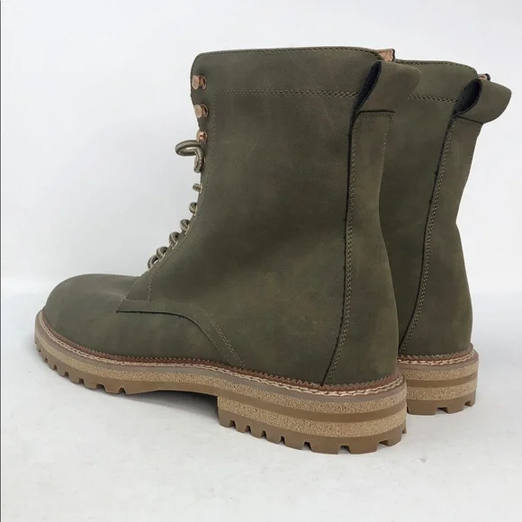 Madden By Steve Madden M-Eminor Olive Men’s Lace Up Boots - Size 13